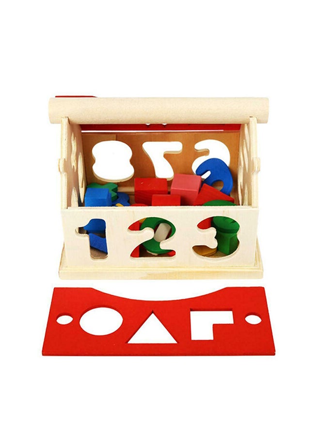 Generic - Boasts Unique Figure Educational Development And Learning Wooden Toys For Kids 13.5x11.5x11cm - Image 1