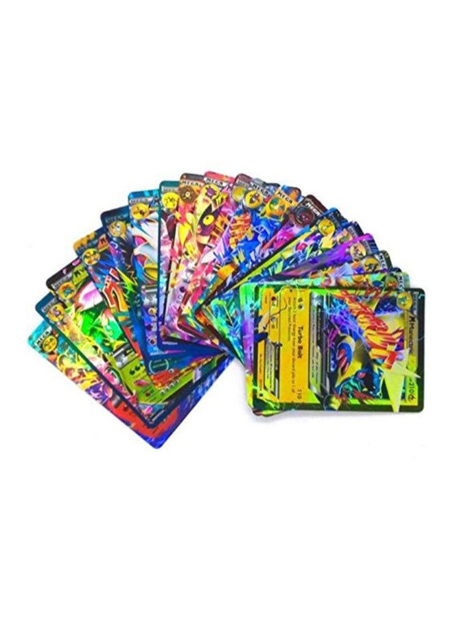 100-Piece EX GX Mega Trainer Energy Cards Game Playset - Assorted 5x5x12cm - v1616647966/N25606520A_2