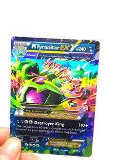 Pokemon 100-Piece EX GX Mega Trainer Energy Cards Game Playset - Assorted 5x5x12cm  - Image 5