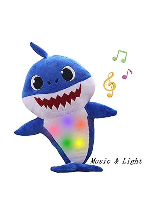 Soft Plush Singing Lighting Authentic Detailing Lightweight Baby Shark Toy 6.9x8.3x11inch - v1616647968/N26225495A_2