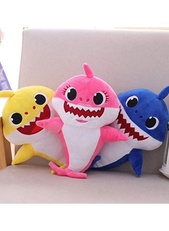 Soft Plush Singing Lighting Authentic Detailing Lightweight Baby Shark Toy 6.9x8.3x11inch - v1616647968/N26225495A_6