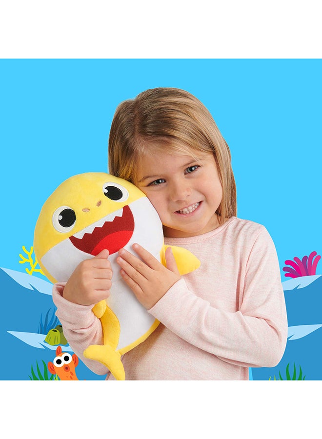 Soft Plush Singing Lighting Authentic Detailing Lightweight Baby Shark Toy 6.9x8.3x11inch - v1616647969/N26225495A_9