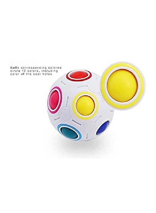 Generic - Magic Ball Cube Fidget Toy 12 Colored Circles Good Quality And Durable 11.81x5.91x7.87inch - Image 1