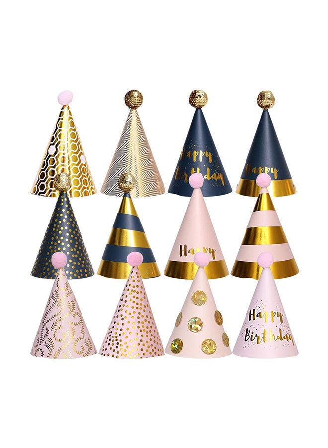 MissTiara 12-Piece Birthday Hat Set cm  - Image 3