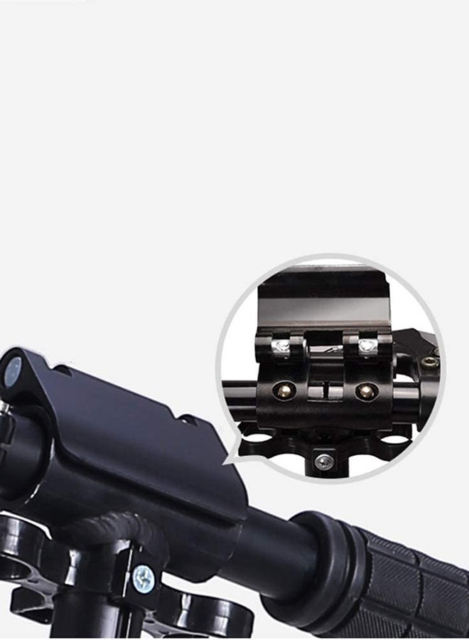 Cool Baby - 2-Wheel Double Shock Folding Scooter ‎‎‎And  Adjustable Handlebar(Black) ‎‎‎95x14x108cm - Image 1
