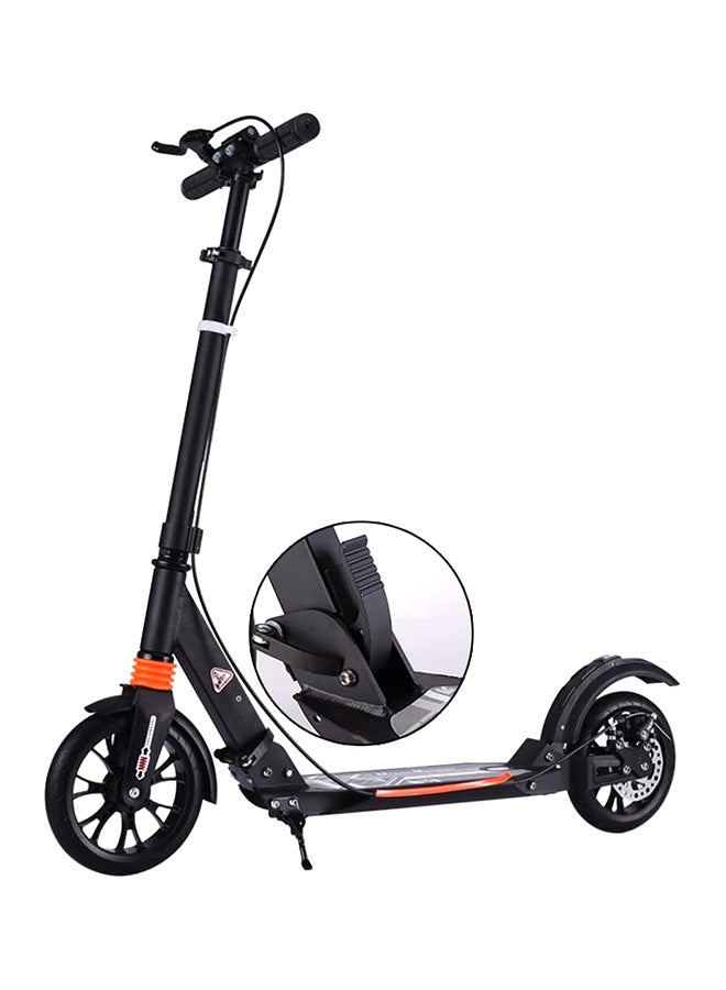 Cool Baby - 2-Wheel Double Shock Folding Scooter ‎‎‎And  Adjustable Handlebar(Black) ‎‎‎95x14x108cm - Image 1