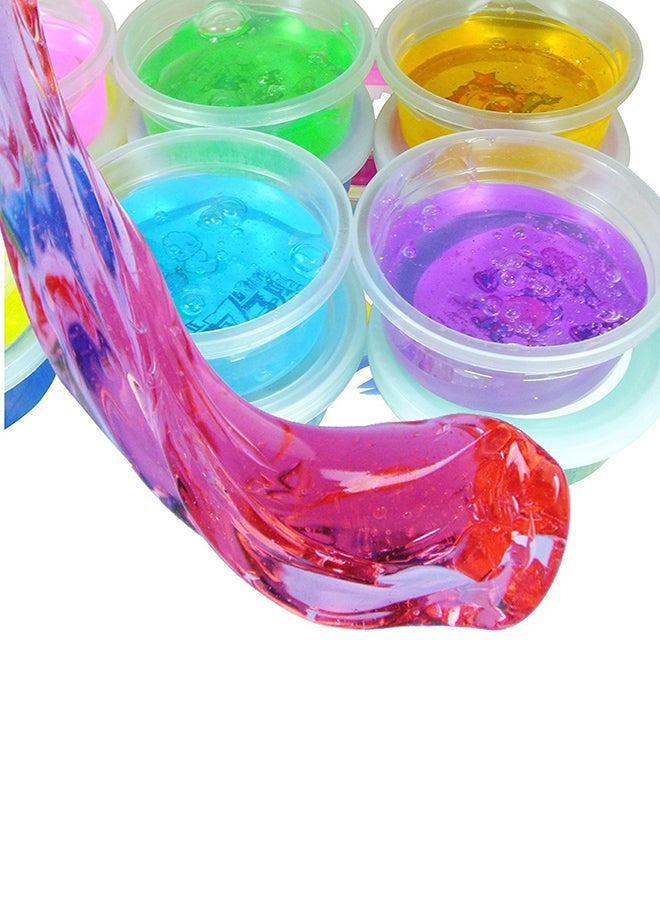 5دي طقم السلايم الصلصالي من 12 قطعة، طراز 12CLAYGEL12 cm  - Image 4
