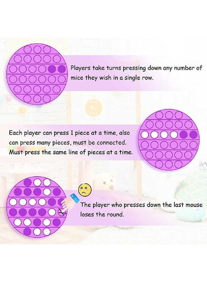 Non- Toxic Octagon Push Bubble Fidget Sensory Stress Relieve Squishy Toy cm