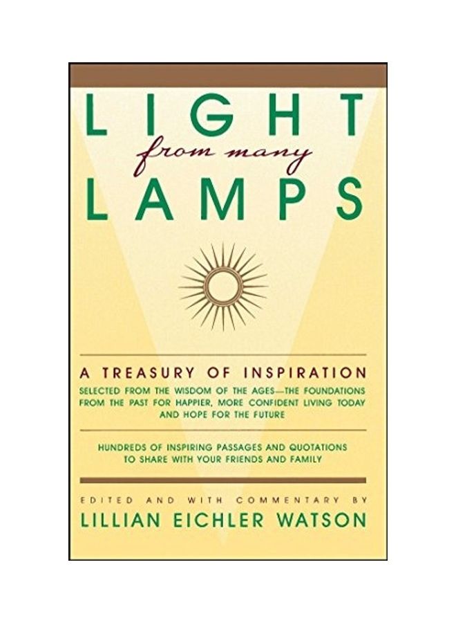 Light from Many Lamps Paperback English by Lillian Watson 