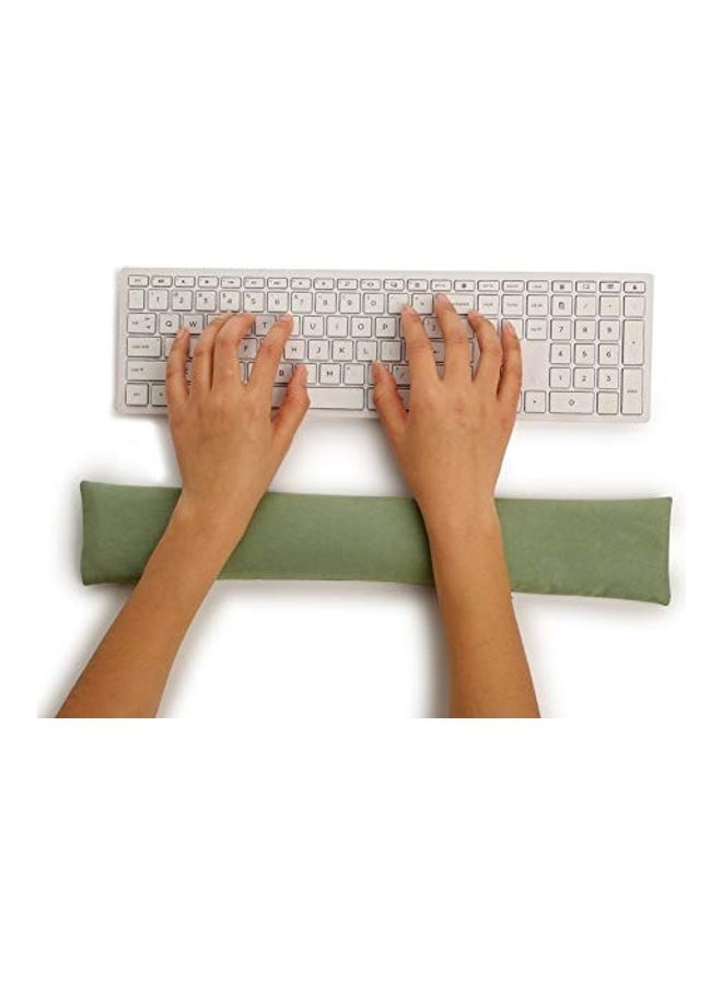 Generic Keyboard Wrist Rest And Mouse Pad Set Green  - Image 3