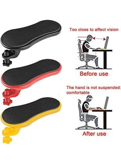 Generic Computer Arm Rest For Desk And Chair Black  - Image 3