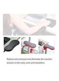 Generic Computer Arm Rest For Desk And Chair Black  - Image 2