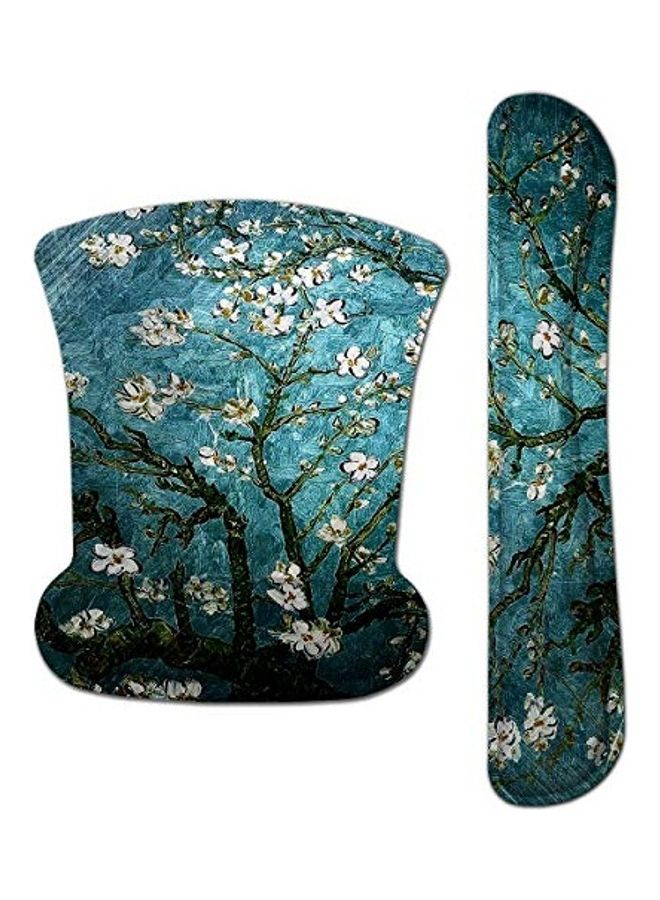 Keyboard And Mouse Wrist Rest Support Pads Multicolour - Image 1