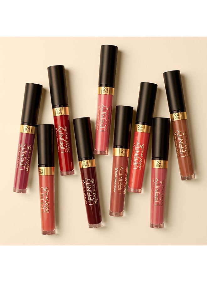 Lipfinity Velvet Matte Liquid Lip, 3.5 ml 030 Cool Coral