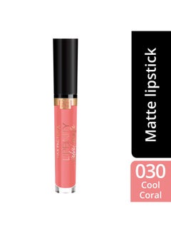 Max Factor Lipfinity Velvet Matte Liquid Lip, 3.5 ml 030 Cool Coral  - Image 4