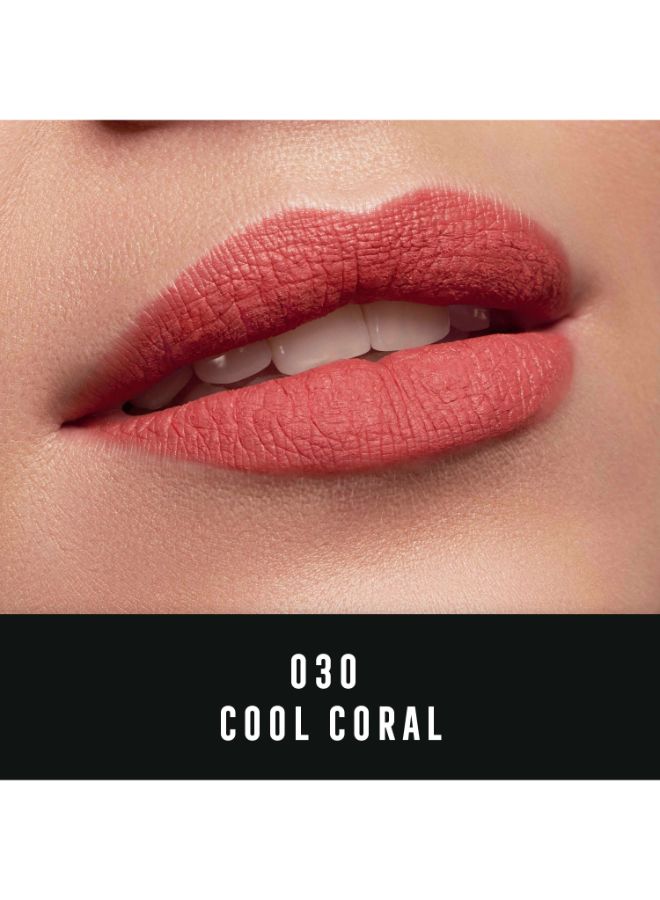 Lipfinity Velvet Matte Liquid Lip, 3.5 ml 030 Cool Coral