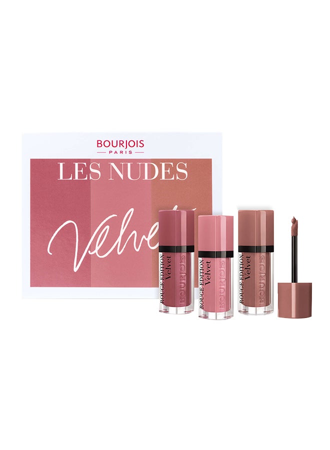 BOURJOIS PARIS Les Nudes Velvet Trio Pack Multicolour  - Image 1