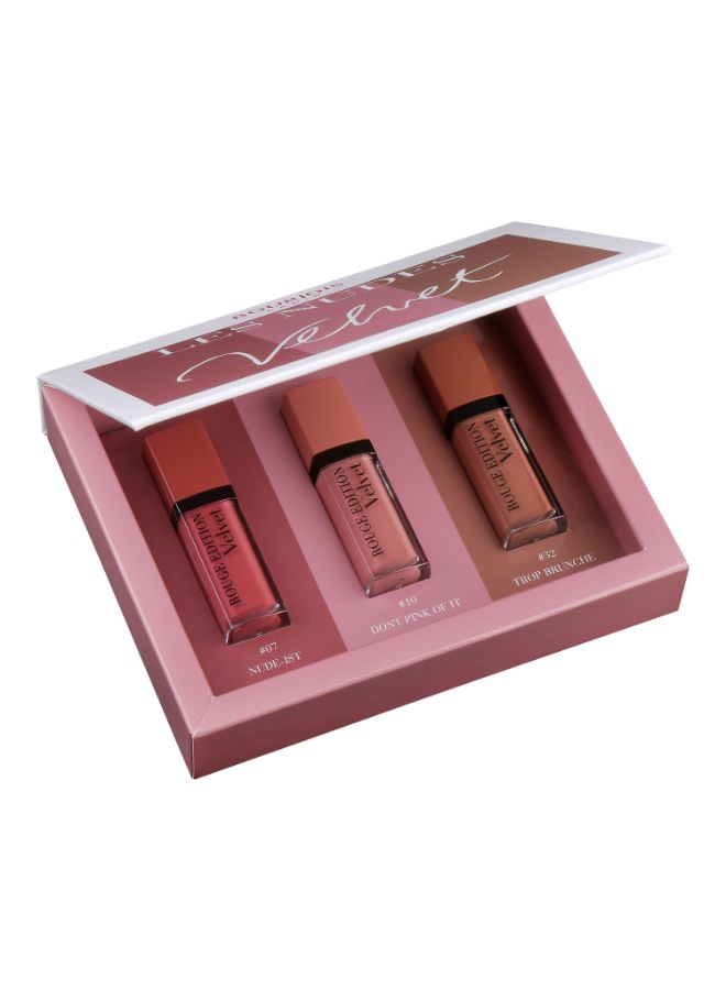 BOURJOIS PARIS Les Nudes Velvet Trio Pack Multicolour  - Image 2