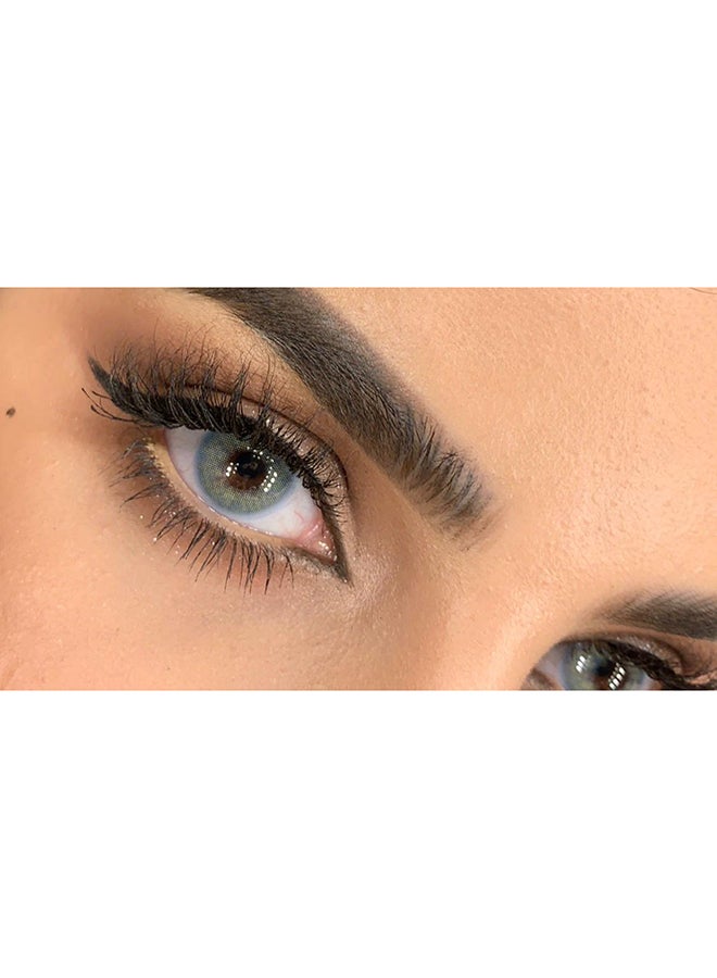 Naturel - Women's naturel core blue Lenses are a shiny lenses for the eye they are  soft and light on the eyes and they are licensed by most countries of the world and have the ability to enter oxygen. Let your eyes breathe with natural - Image 1