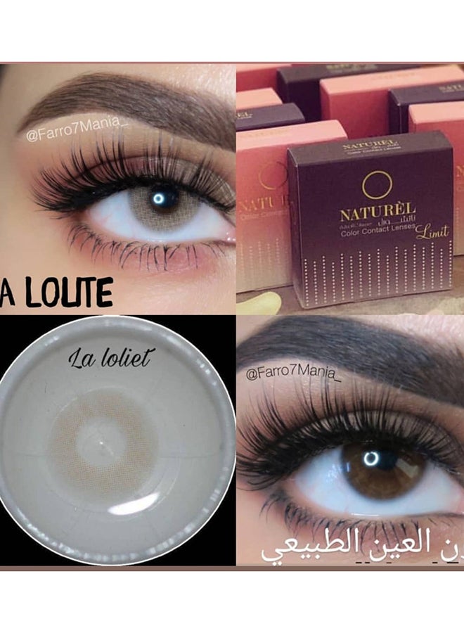 Naturel - Women's naturel la lolite Lenses are a shiny lenses for the eye they are  soft and light on the eyes and they are licensed by most countries of the world and have the ability to enter oxygen. Let your eyes breathe with natural - Image 1