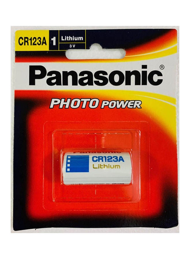 Panasonic 1.5 mAh Primary Lithium Battery black
