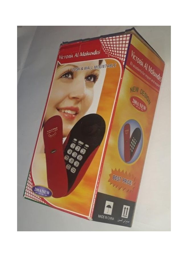 Generic Floor Line Cord Phone for Home and Office Multicolour  - Image 3
