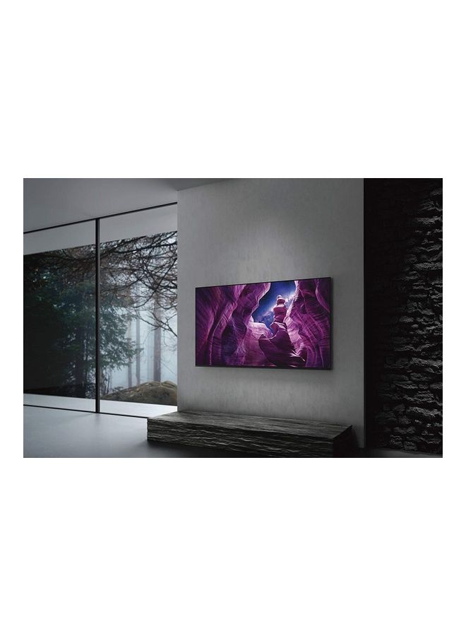 55 inch OLED Android Smart TV, 4K UHD, HDR, A8H Series KD55A8H Black