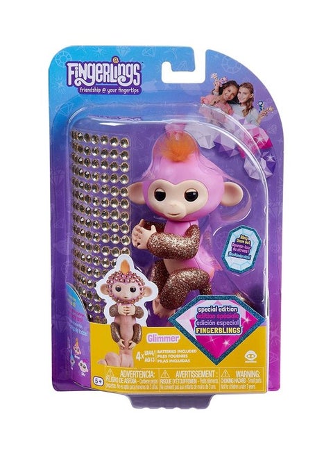 Fingerling Monkey Friendly Interactive Toy