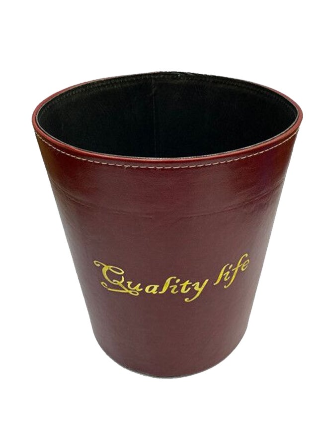 East Lady Home Waste Bin Brown - Image 1