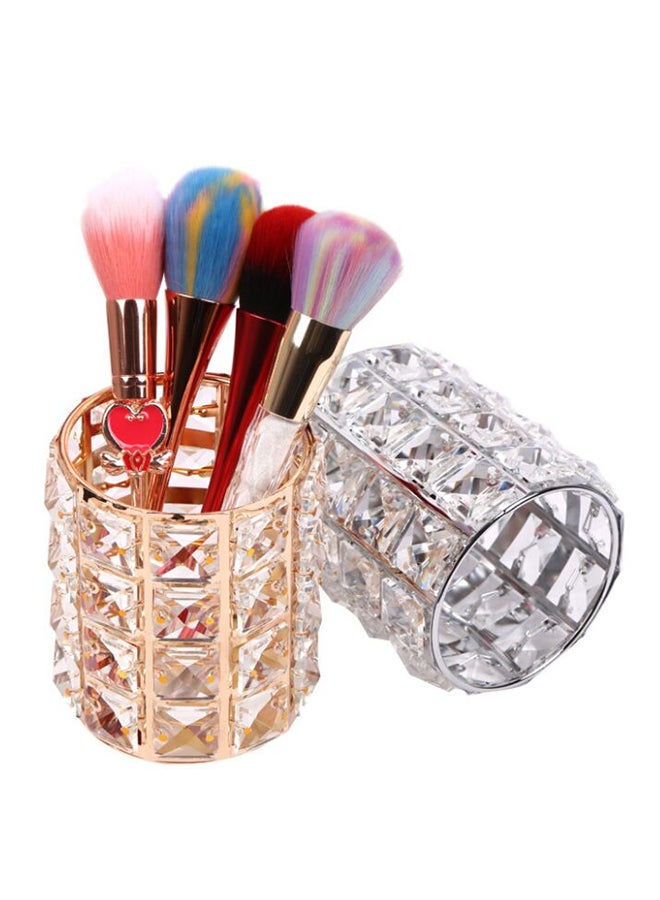 East Lady Make Up Brush Organizer Gold - Image 4