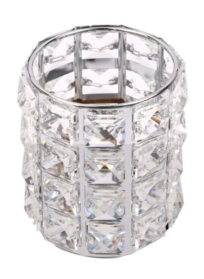 East Lady Make Up Brush Organizer Silver - Image 2
