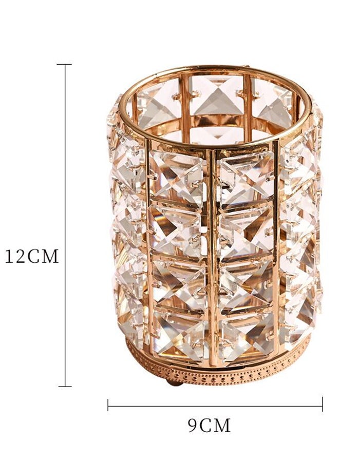 إيست ليدي حامل فرش مستحضرات تجميل ذهبي - Image 2