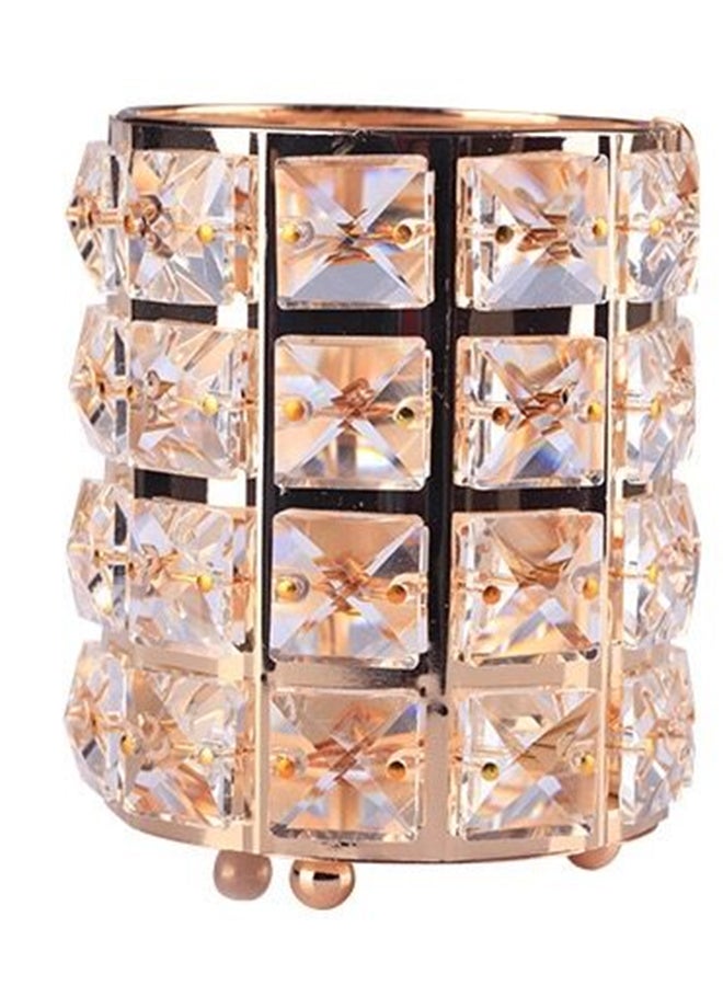 إيست ليدي حامل فرش مستحضرات تجميل ذهبي - Image 3