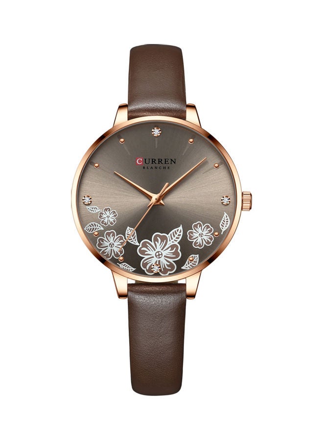 CURREN Women's Wrist Watch - 35 mm - Coffee  - Image 1