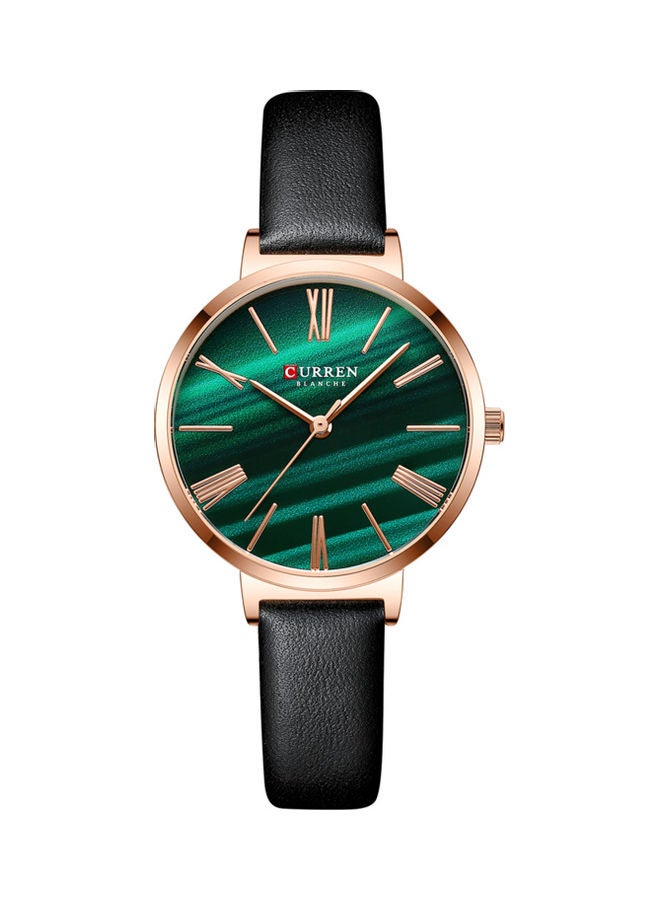 كارين ساعة يد عصرية بعقارب - مقاس 32 مم - لون أسود للنساء - Image 1