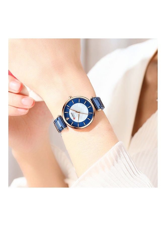 CURREN Women's Fashion Wrist Watch - 31 mm - Blue  - Image 3