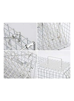 Collapsible Humane Live Animal Trap Silver 60 x 18 x 20cm - v1616674261/N45773346A_5