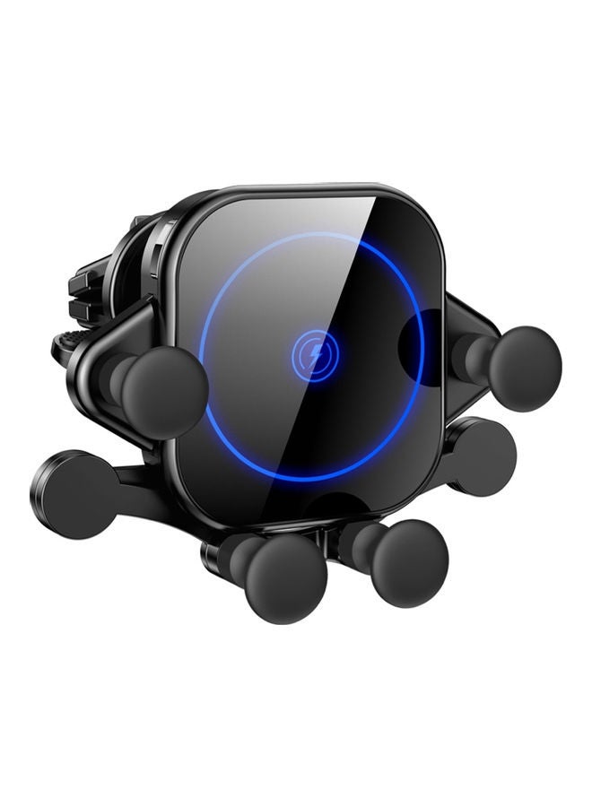 Generic Wireless Charger for Mobile Phone Black  - Image 1