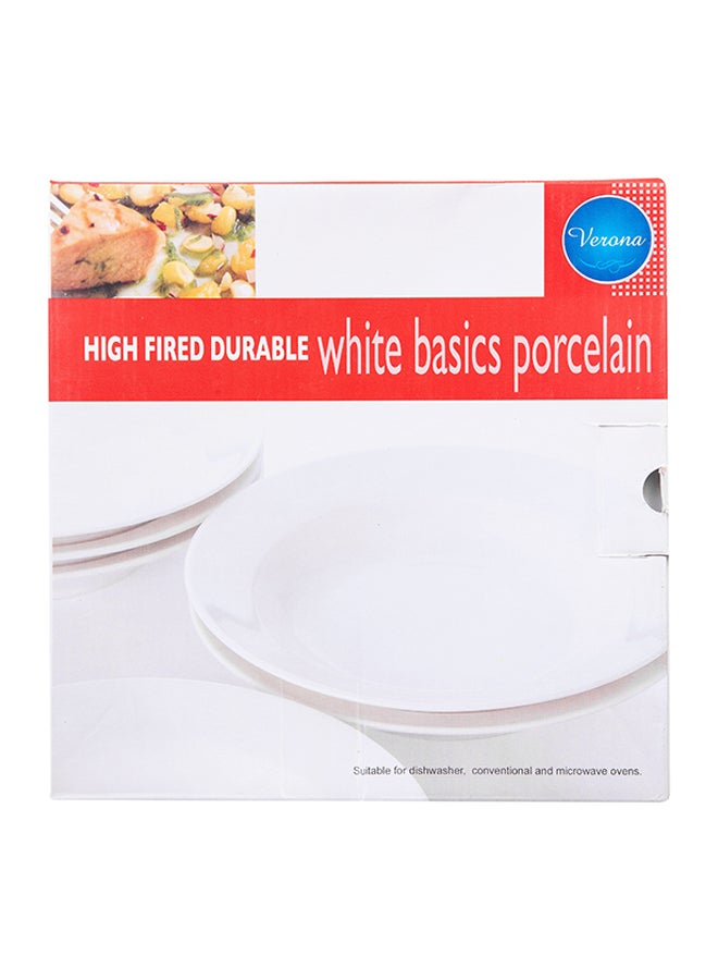 Verona 6-Piece Soup Plate White 22 x 4cm - Image 4
