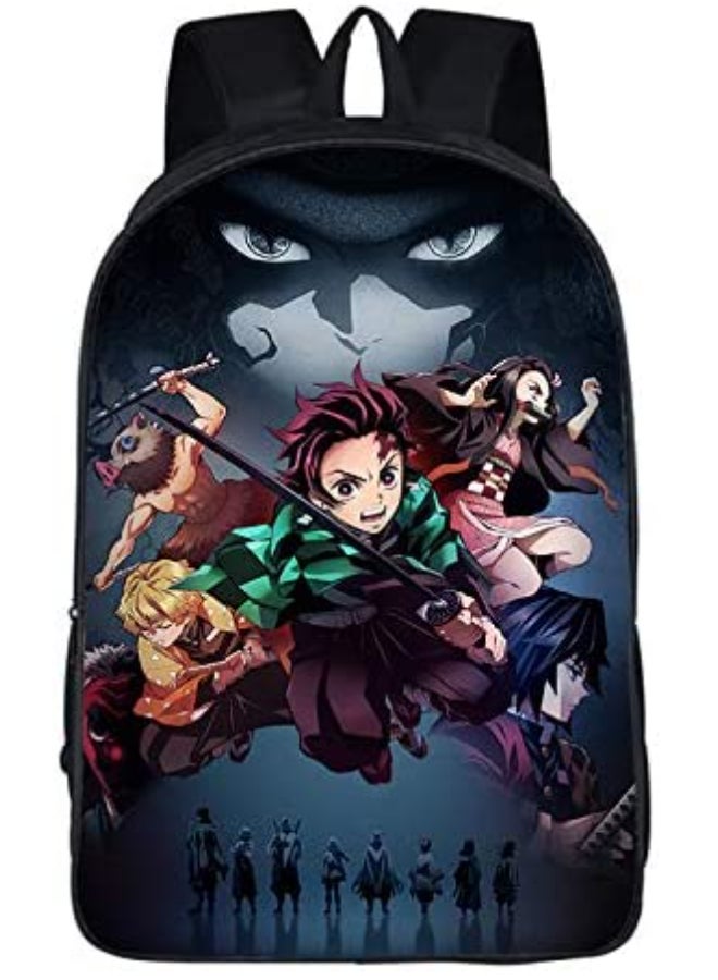 Anime Cartoon Backpack 16 Inch Multicolour  - Image 1