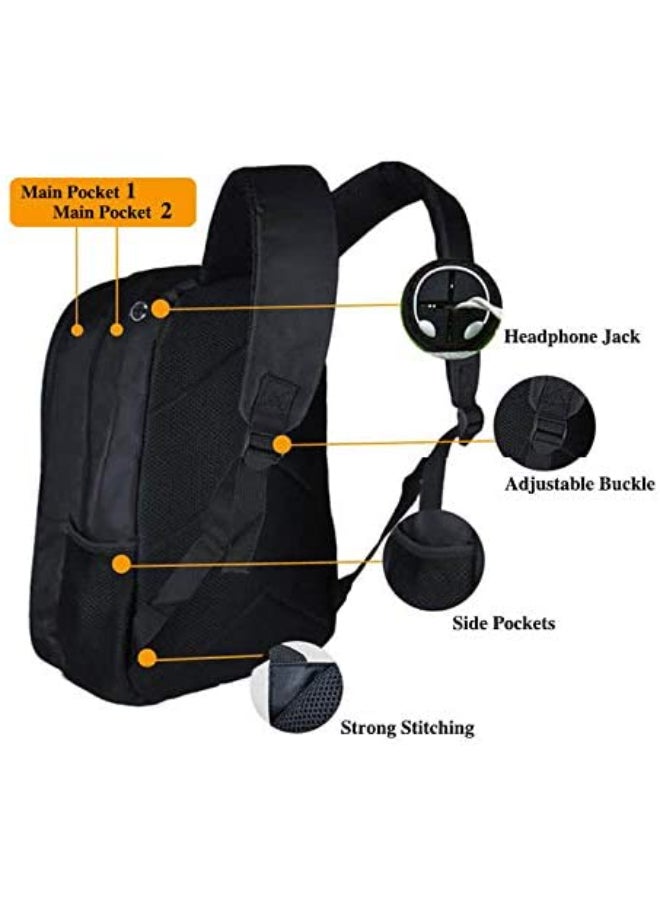 Anime Cartoon Backpack 16 Inch Multicolour  - Image 2