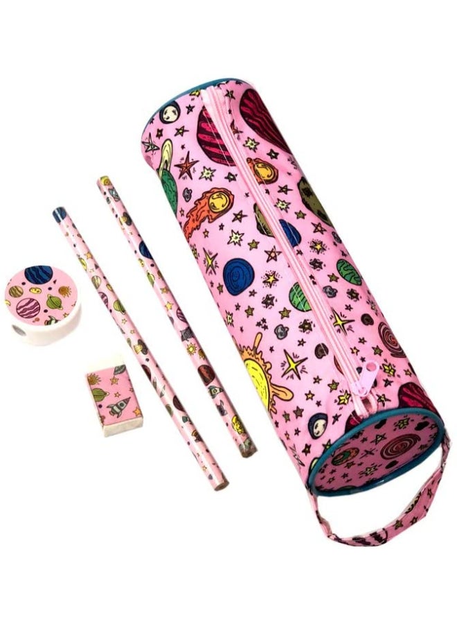 Generic - Coast Printed Pencil Case Pouch Set Multicolour - Image 1