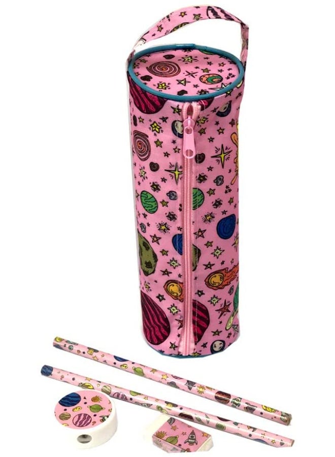Generic - Coast Printed Pencil Case Pouch Set Multicolour - Image 1