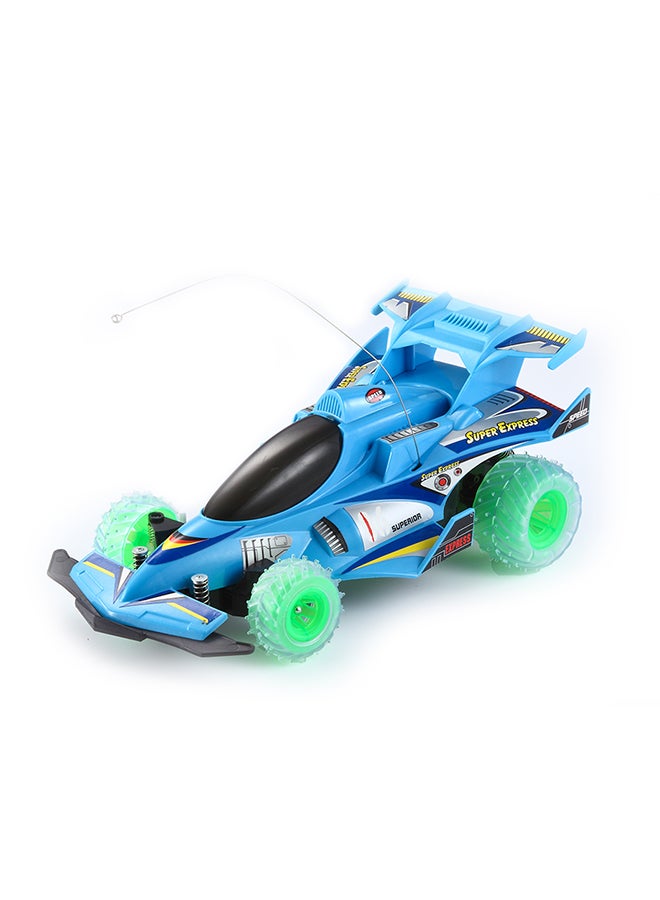 Shuer - Four Way Remote Control Car Paddle Wheel 3D Light Music 37x17x16.5cm - Image 1