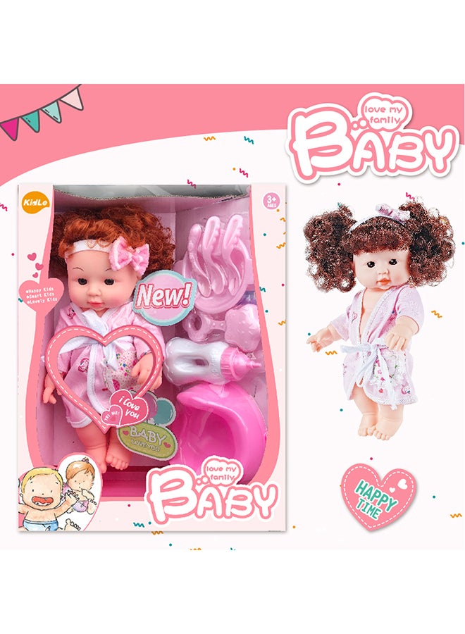 Kidle 27cm 12 Sound Vinyl Doll 33 X 25.5 X 12cm - Image 2