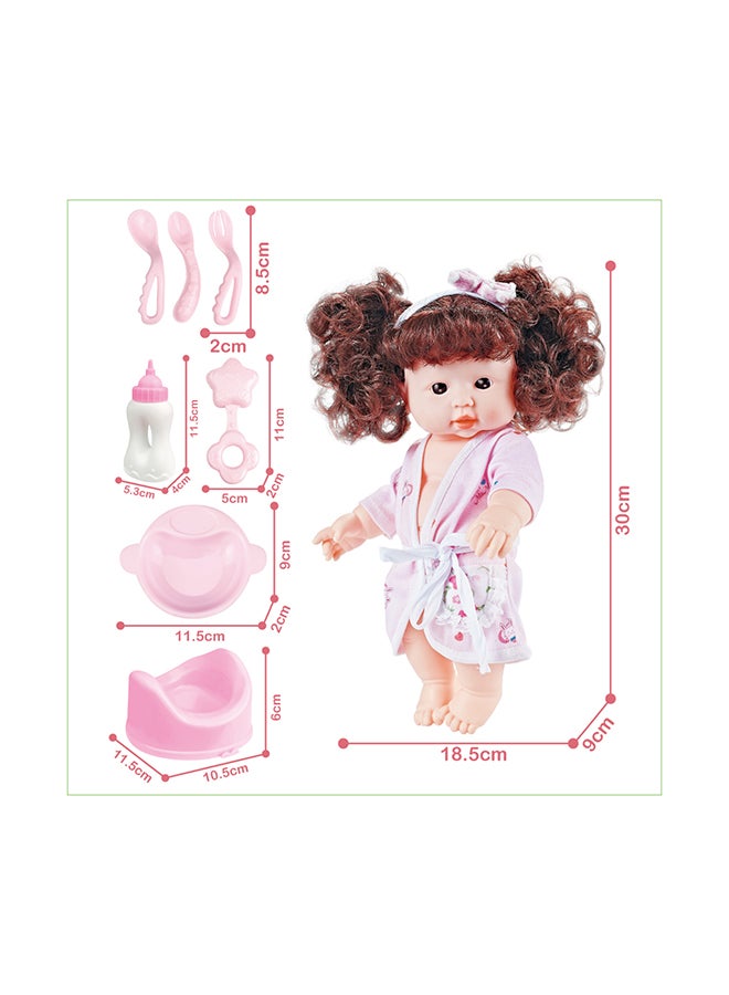 Kidle 27cm 12 Sound Vinyl Doll 33 X 25.5 X 12cm - Image 4
