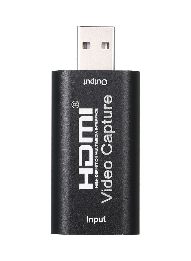 USB 2.0 To HDMI Acquisition Card Black/White/Silver - Image 1