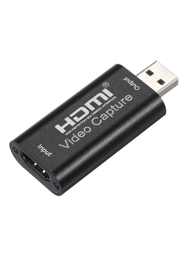 USB 2.0 To HDMI Acquisition Card Black/White/Silver - Image 2