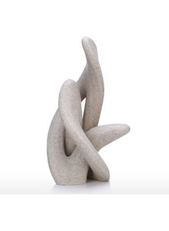 Vines Abstract Resin Statue Beige