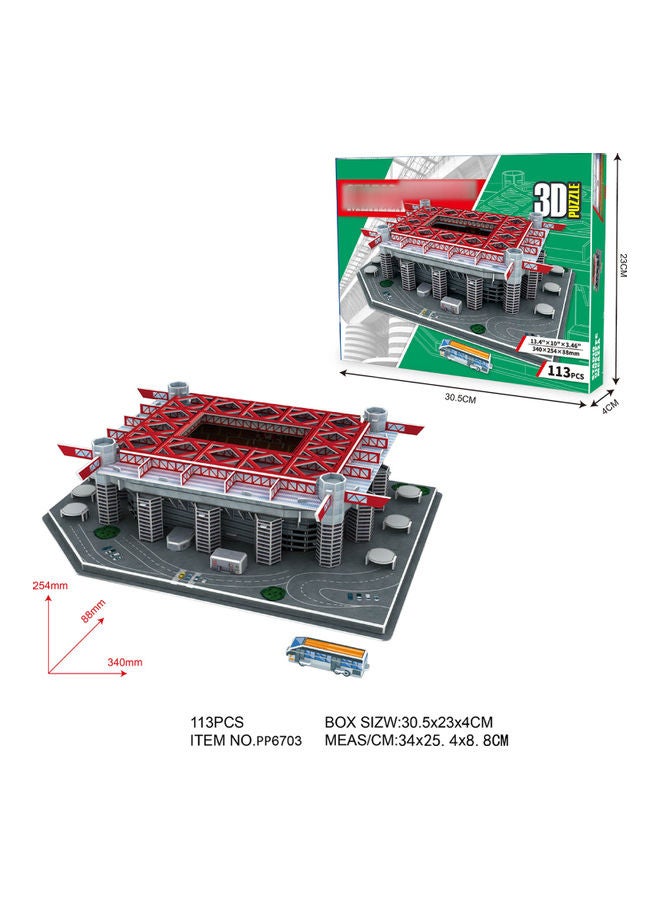 113-Piece Jigsaw Stadium Puzzle - Image 4
